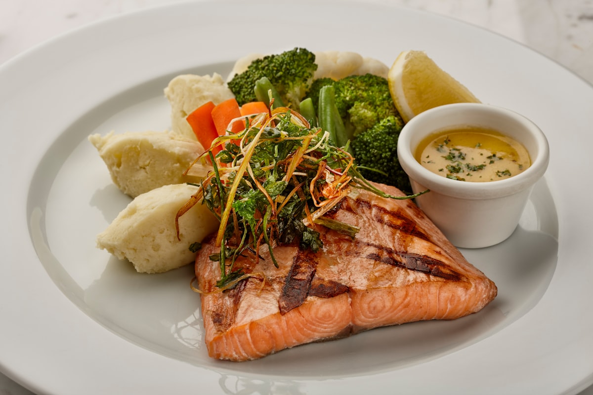 Ikan Salmon Panggang